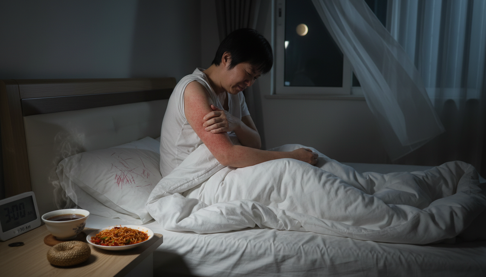 還有誰想要告別夜間濕疹痕癢?中醫拆解三類誘因、四大證型與日常減因