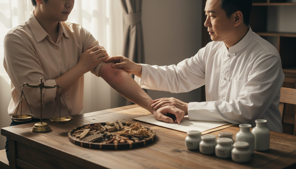 這是一種幫助濕疹患者認清濕疹中醫專科能與不能的方法