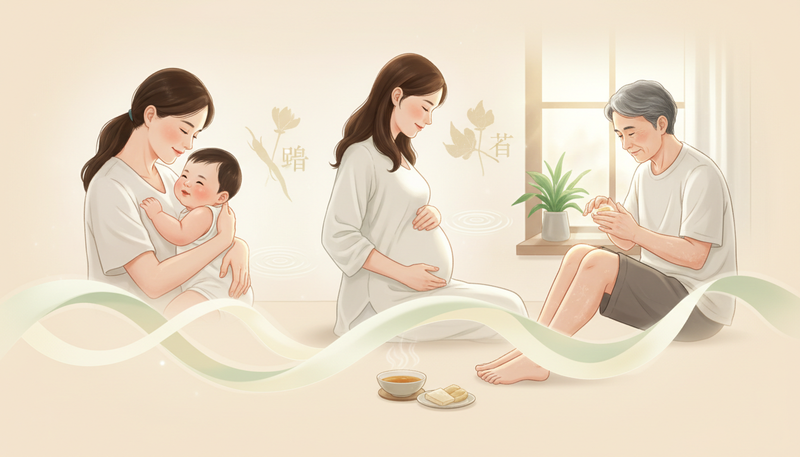 現在你可以擁有分齡護理，濕疹痕癢不再反覆